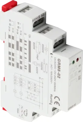 Obrázek produktu pro GRM8?02 Elektronické impulzní relé Spínací relé Paměťové relé AC/DC 12?240V
