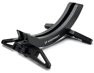 Image de Wozinsky WSR-02 Support à vélos réglable de 3 à 8 cm ABS antidérapant jusqu'à 13 kg Noir