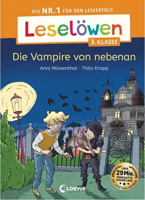 Produktbild von Leselöwen 3. Klasse - Die Vampire von nebenan