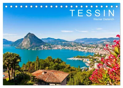 Produktbild von TESSIN Werner Dieterich (Tischkalender 2027 DIN A5 quer), CALVENDO Monatskalender