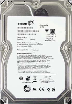 Immagine prodotto di Seagate Hard Disk Hdd 2tb 2000gb 3,5" Sata Interno Computer Fisso Desktop Pc