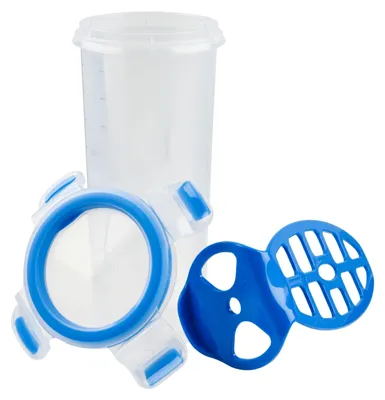 Zdjęcie produktu dla EMSA 508555, Dzbanek, Okrągły, 0,5 l, Przezroczysty, Polipropylen (PP), Termoplastyczny elastomer, Niemcy