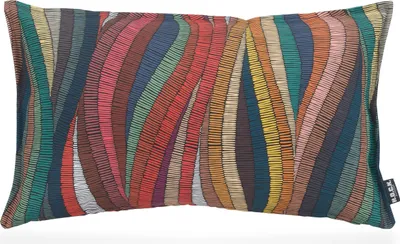 Produktbild von H.O.C.K. Peggy multicolor Outdoor Kissen mit Biese 50x30cm bunt design