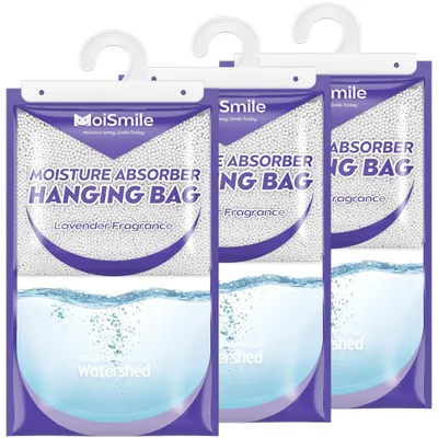 Productafbeelding van SolidKeus - Vochtabsorberende Lavendelzak, 500 ml, 3 Stuks