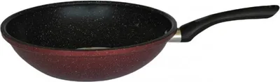 Obrázok produktu pre Panvica Wok Rosberg R51320G26, 26 cm, mramorov povrch, indukcia, bordov melan