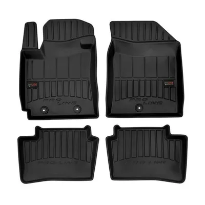 Imagen del producto de Alfombrillas de goma para el suelo del coche, marca FROGUM, compatibles con el Hyundai i10 II (modelo de 2013 a 2019)