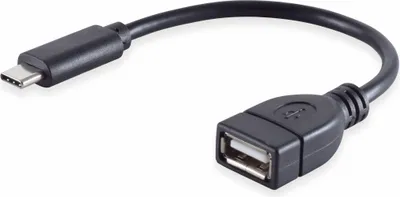 Produktbild von S/CONN maximum connectivity Adapter, USB-Typ C-Stecker auf USB 2.0 A Buchse, OTG (13-20015)