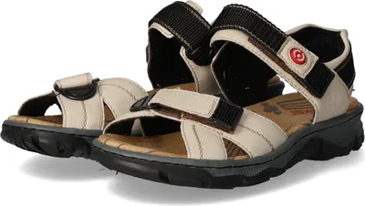 Produktbild von Rieker Sandalen Damen Kunstleder Beige Größe: 37