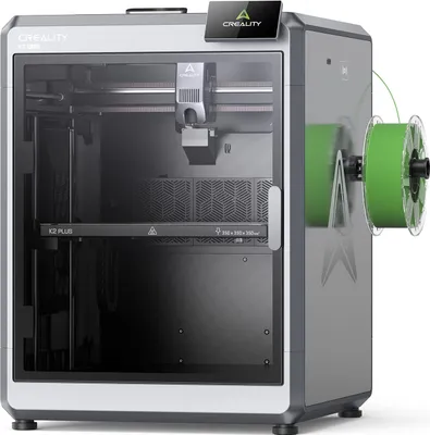 Produktbild von Creality K2 Plus Großformat-Prosumer-3D-Drucker Robuster Vollmetallrahmen, Schrittmotor-System für 600 mm/s Geschwindigkeit und Geräuscharmut, zwei KI-Kameras,