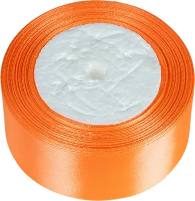 Nastro Di Raso CaPiSo Per Regali - 50 Metri, Larghezza 15 Mm (1,5 Cm) - Colore Arancione, Perfetto Per Confezioni E Fai Da Te - 3