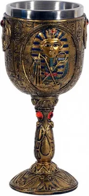 Produktbild von Trinkgefäß - Äyptischer Kelch Tut-Ench-Amun - Ägypten Mythologie Gottheit Motivkelch