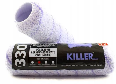 Zdjęcie produktu dla Wałek malarski KILLER Dolphin 25cm wysokość podłogi 13mm