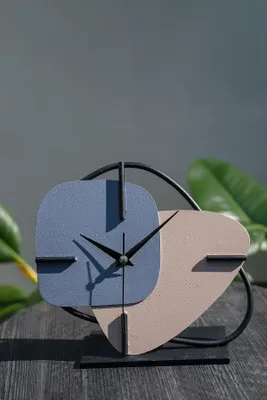 Zdjęcie produktu dla Evila Originals, MYK2116-2, zegar ścienny, niebieski, 100% METAL, 25 x 22 cm