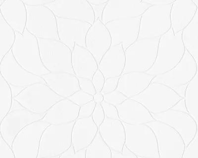Produktbild von A.S. Creation Vlies Tapete Pigment Classic 950710 Weiß Überstreichbar 10,05 m x 0,53 m