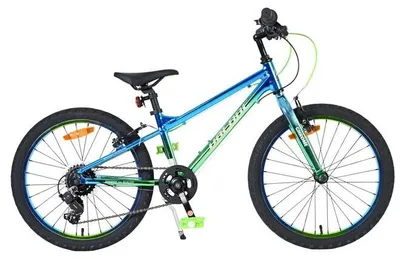 Produktbild von Volare Chrome Kinderfahrrad - Jungen - 20 Zoll - Blaugrün - Zwei Handbremsen