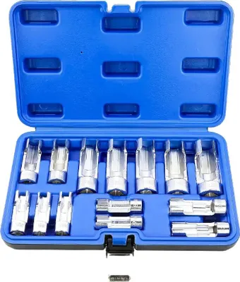 Immagine prodotto di Set di utensili per il taglio dei tubi del carburante, 14 pezzi, compatibilità universale, set di 14 pezzi