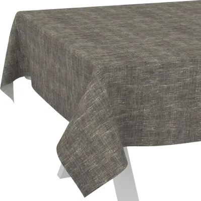 Produktbild von Tischdecke Melliert Anthrazit 160x100cm Schnittkante