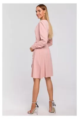 Immagine prodotto di Made of Emotion Mini abito donna Yihuehn M487 rosa cipria S