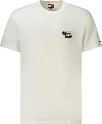 Produktbild von Nachhaltiges Herren T-Shirt Weiß mit Print – 95% Regenerative Baumwolle