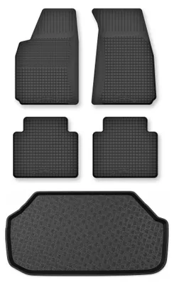 Immagine prodotto di Audi 100 C3 1988-1991 (berlina) – set 5 pezzi, nero, su misura – Wielganizator Semi-Universal