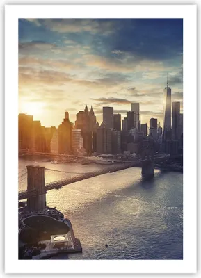 Produktbild von Poster - Poster ohne Rahmen - New York Stadt - 50x70 cm - Wand Bild - Wanddeko - Wandbilder - Kunstposter - Wandposter - Bilder - Kunstdruck - Wanddekoration - Wandbild - P2XPA50x70-3733