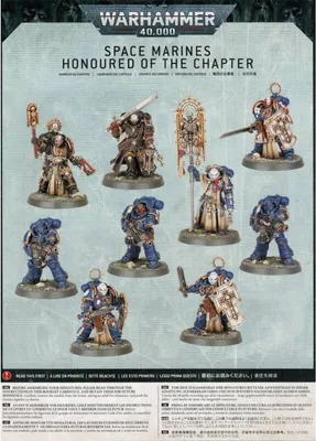Produktbild von Warhammer 40.000 Space Marines Honoured of The Chapter