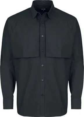 Produktbild von Gothicana by EMP Herren schwarzes Oversize-Hemd im Japanese-Streetwear-Stil XXL