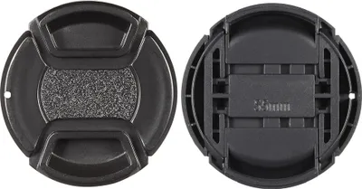 Produktbild von 55mm Center Prise Snap-on Objektiv Cap Abdeckung Halter Halter fuer Canon Nikon Sony Olympus DSLR Kamera Camcorder