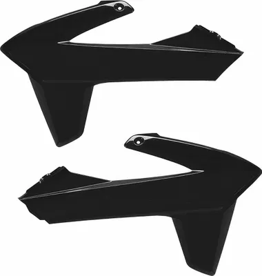 Produktbild von ACERBIS schwarze Kühlerseitenteile für SHERCO