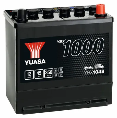 Produktbild von YUASA YBX1000 Starterbatterie 12V 45Ah 350A/EN D23 Batterie