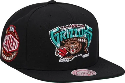 Image de Casquette Snapback Mitchell & Ness - SIDEPATCH Vancouver Grizzlies
