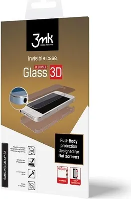 Obrázok produktu pre 3Mk Flexibleglass 3D hybridné sklo + fólia pre Iphone 8 Plus