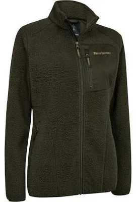 Produktbild von Deerhunter Lady Atlas Fleecejacke Damen (Forest Green) Größe 42
