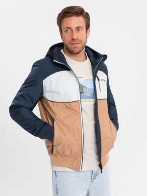 Produktbild von Ombre Clothing Übergangsjacke für Männer Amadeus hellbraun M