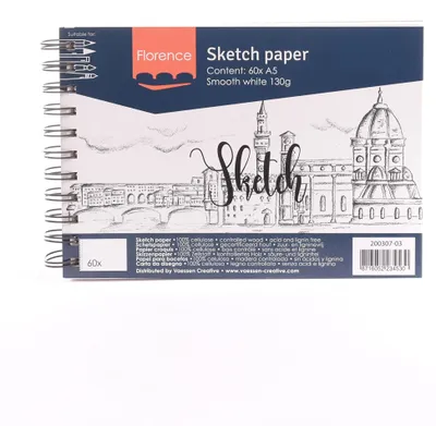 Obrázok produktu pre Florencia | Skicovací papier A5 60 listov