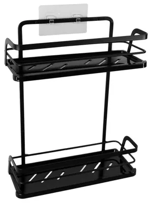 Obrázek produktu pro Police KIM, 2 police, 263 × 325 × 105 mm, černá