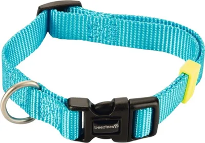Produktbild von Beeztees Uni - Hundehalsband - Nylon - Hellblau - 26-40 cm x 15 mm