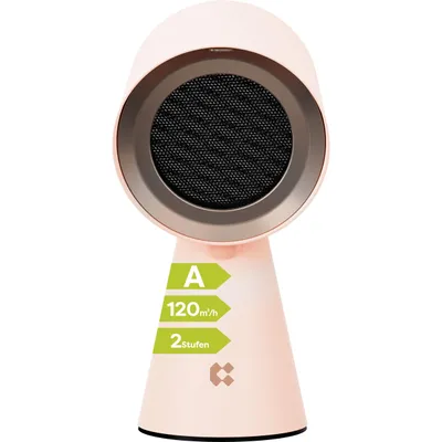Image de CIARRA HOOD TO GO Mini-hotte aspirante Portable Hotte de table Hotte mobile Recyclage de l'air 2 vitesses Rose VMPHP01