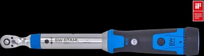 Immagine prodotto di Chiave dinamometrica professionale in acciaio SW, 1/4", 5-25 Nm 03871L