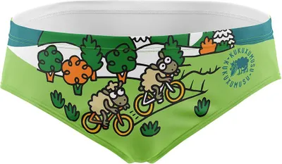 Produktbild von Otso Kukuxumusu Bike Badeslip Grün M Mann Grün M