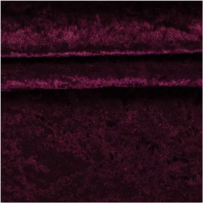 Samt-Stoff ab 0,5m Velvet Dekostoff Kostümstoff Panné Samt glänzend bordeaux