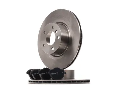 Produktbild von 2X Bremsscheiben + Bremsbeläge Hinten
