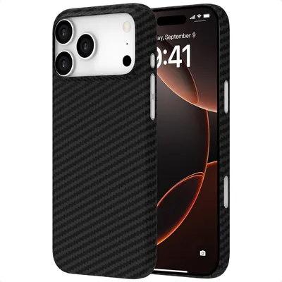 Obrázok produktu pre Accezz MagSafe Polyamid® puzdro iPhone 17 Pro Max - čierne