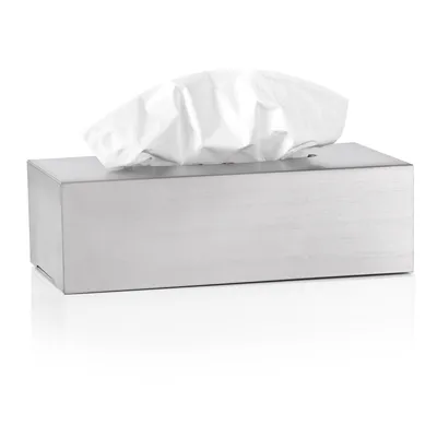 Produktbild von Blomus Kosmetiktuchbox Nexio, Taschentuchbox, Box für Kosmetiktücher, Edelstahl matt, 66653