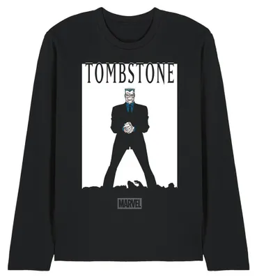 Produktbild von Spider-Man - T-Shirt für Herren/Damen Uni, Langärmlig TV34584 (XL) (Schwarz)