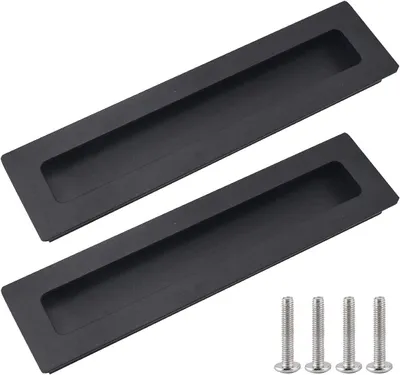 Imagen del producto de Manijas de puerta de aleación de aluminio, 2 unidades, color , para cocina y muebles