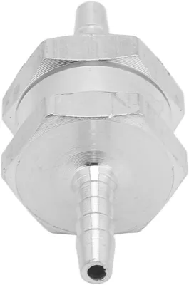 Produktbild von mm Kraftstoff-Rückschlagventil aus silbernem Aluminium, universelles Einwegventil
