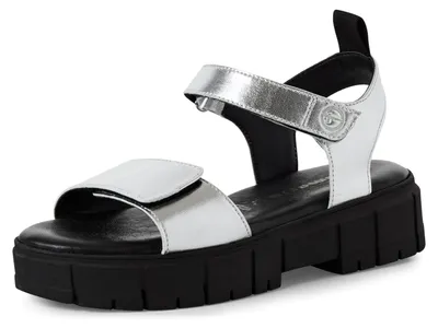 Produktbild von Tamaris Sandalette - Silber Leder