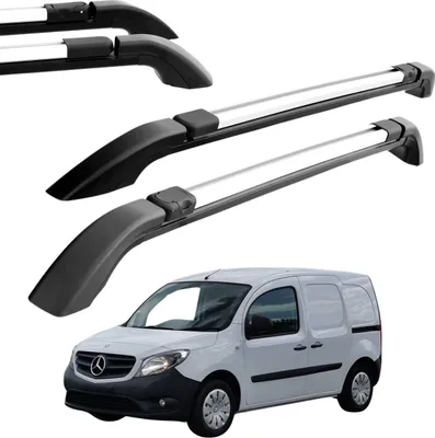 Produktbild von Dachreling MERCEDES CITAN 2012-2019 RENAULT KANGOO 2007-2019 L1 SCHWARZ