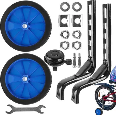 Image de Roues d'appui pour vélos d'enfants | Roues latérales réglables pour vélos d'enfants